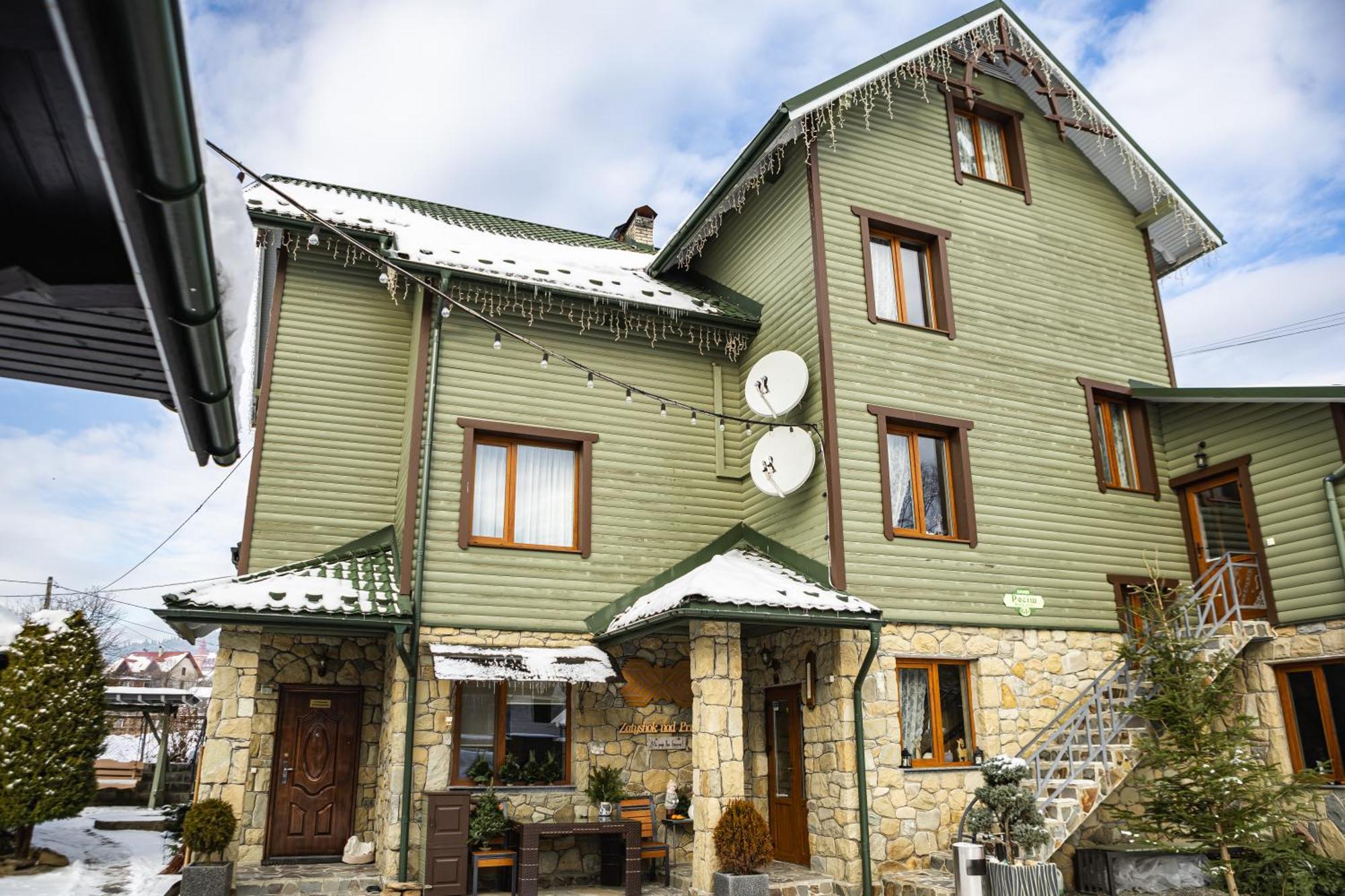 Hotel Zatyshok Nad Prutom Bukowel Exterior foto